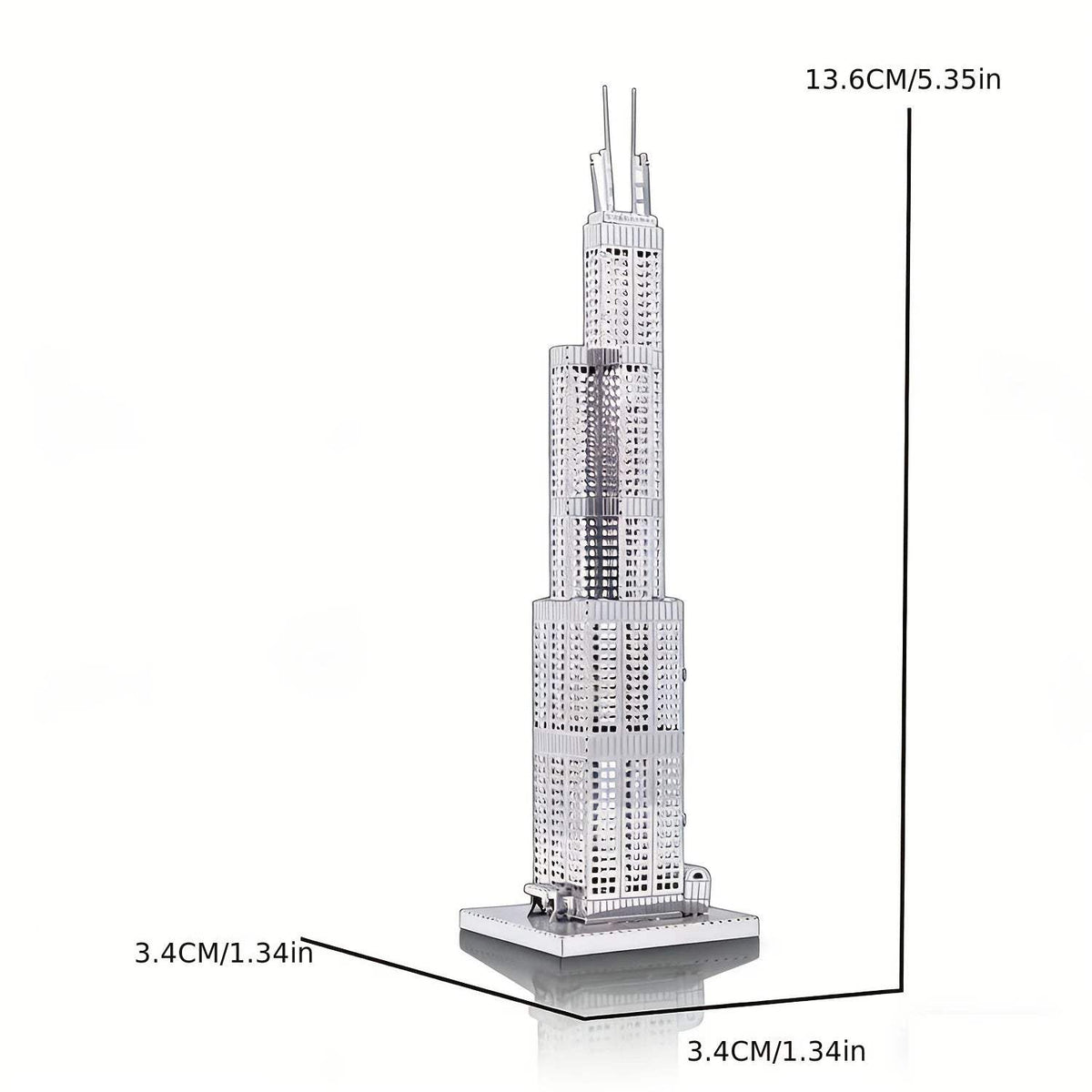 3D Metal Puzzle | Tokyo Skytree Kit | Toylandeu™