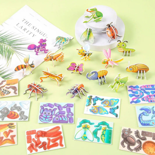 3D Mini Dinosaur Puzzle | 30 Pieces | Toylandeu™