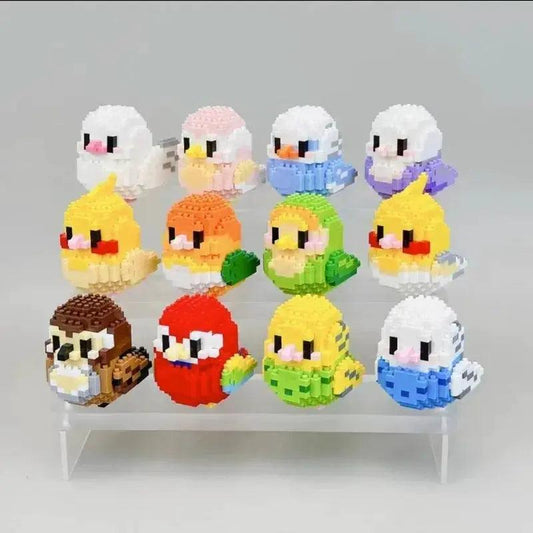 3D Parrot Building Blocks Set For Kids Self Locking - ToylandEU™