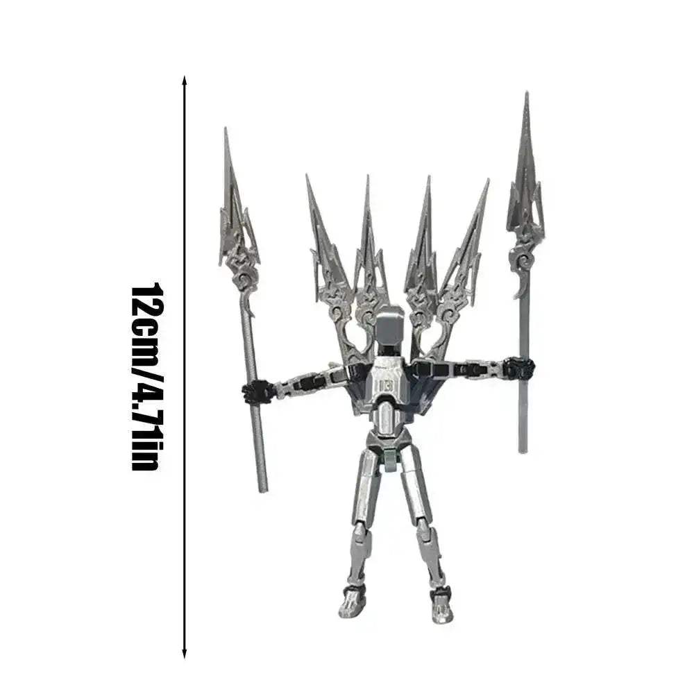 3D Printed Angel Action Figure Movable Collectible Doll - ToylandEU™