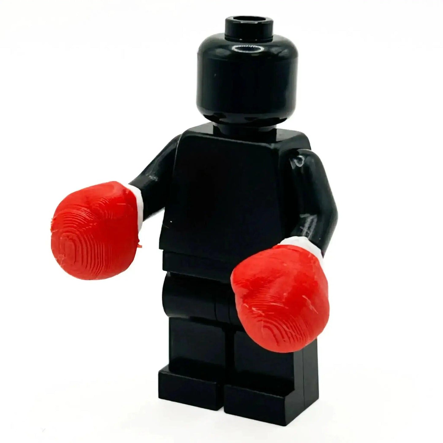 3D Printed Boxing Gloves for Minifigs Red and White - ToylandEU™
