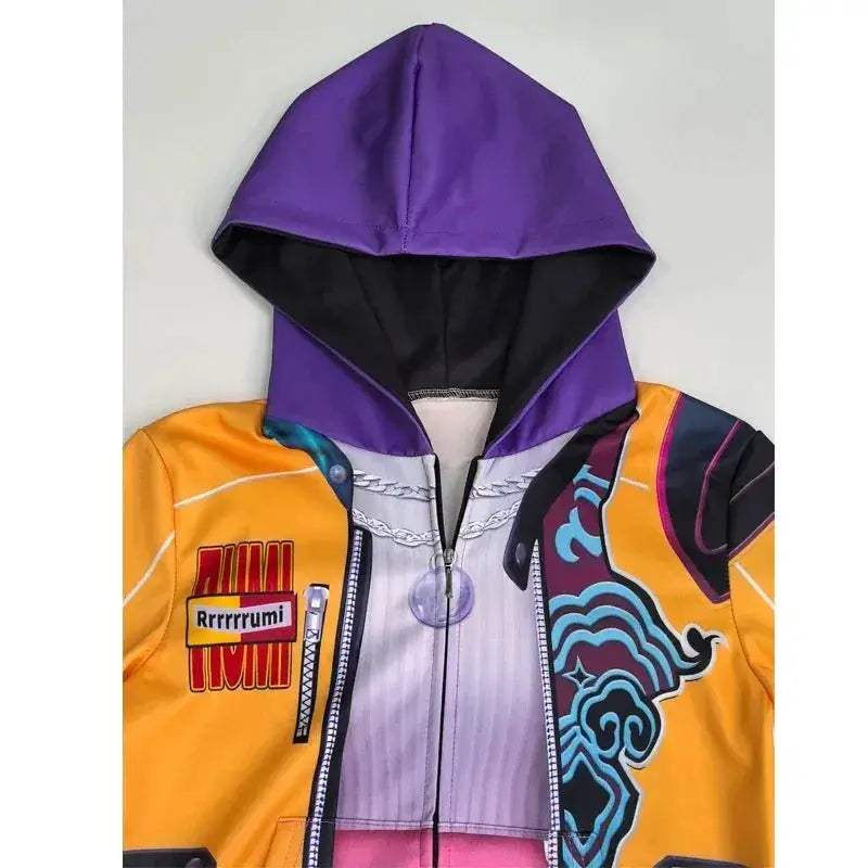 3D Printed Demon Hunter Cosplay Hoodie Unisex Costume - ToylandEU
