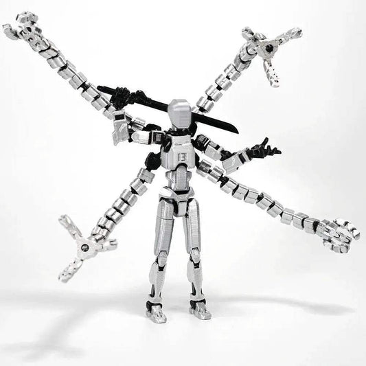 3D Printed Mannequin Dummy 13 Tentacle Series Toys Robot - ToylandEU