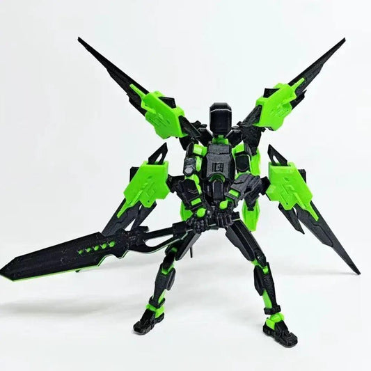 3D Printed Movable Action Figures Swordsman Robot Toy - ToylandEU™