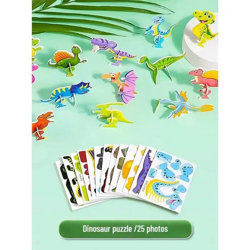 3D Puzzle For Kids CE Certified Educational Animal Toy - ToylandEU™
