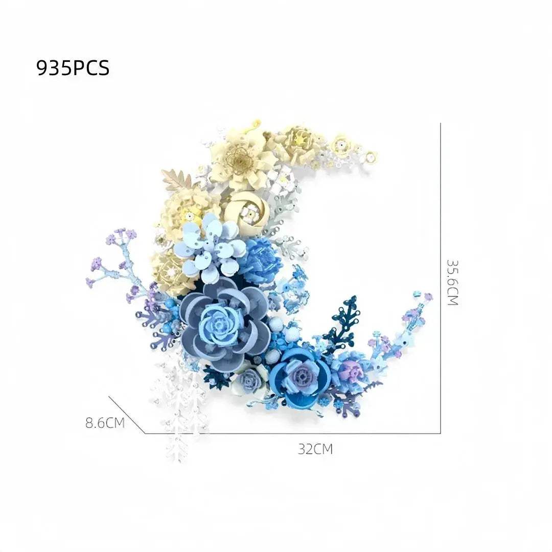 3D Sunflower Building Blocks Frame For DIY Photo Wall Decor - ToylandEU