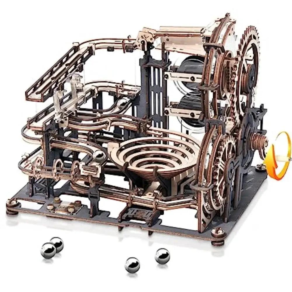 Marble Spaceport Wooden Model Kit For Teens And Adults - ToylandEU™