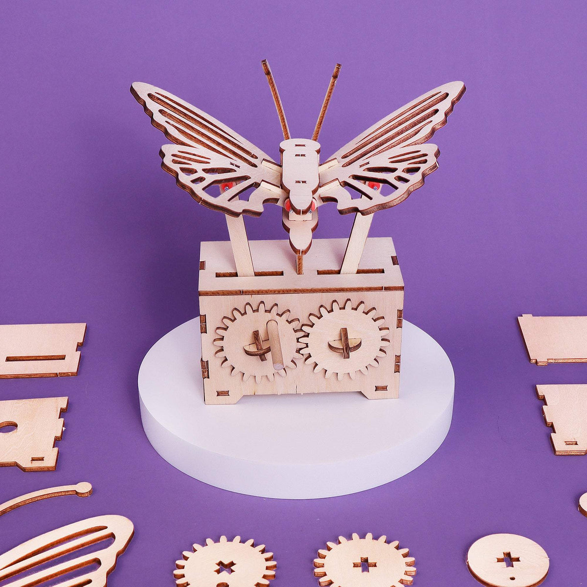 DIY STEM Engineering Kit | Butterfly Build Project | Gear Mechanism | Ages 8+