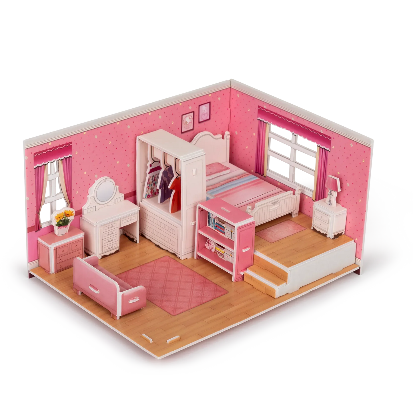 3D Foam Bedroom Puzzle for Kids Easy Snap Assembly - ToylandEU