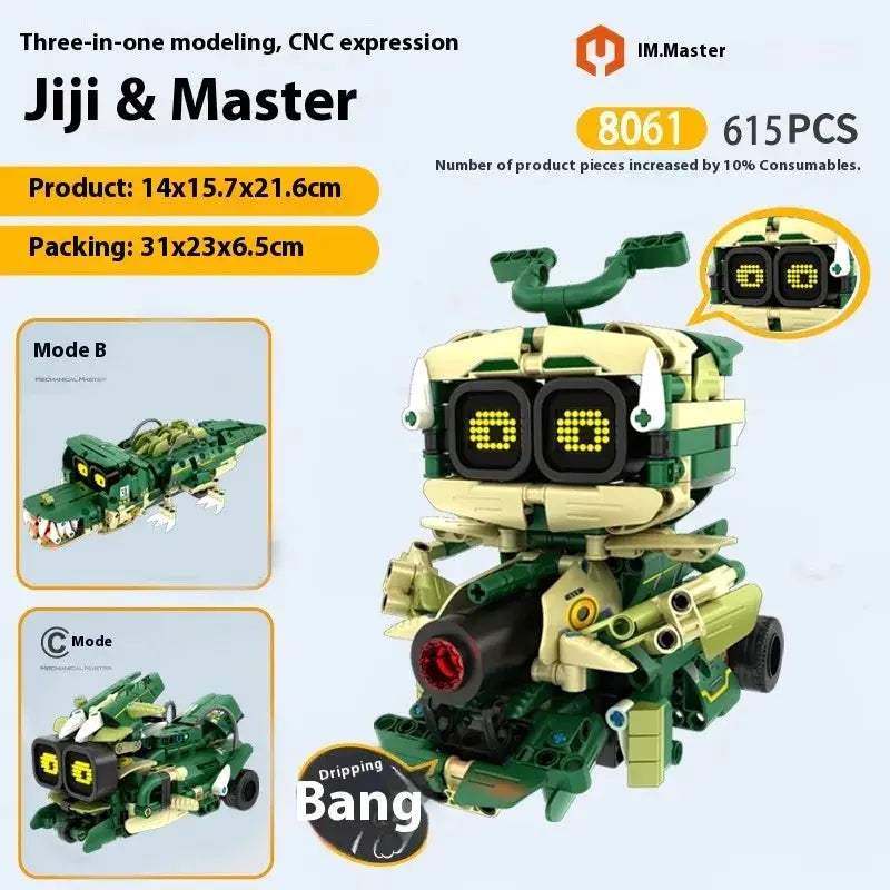 3in1 LED RC Robot Building Blocks Educational Toy For Kids - ToylandEU