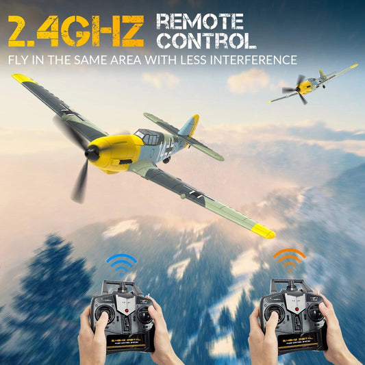 4 Channel EPP Foam RC Fighter Plane | Auto Return RTF | Toylandeu