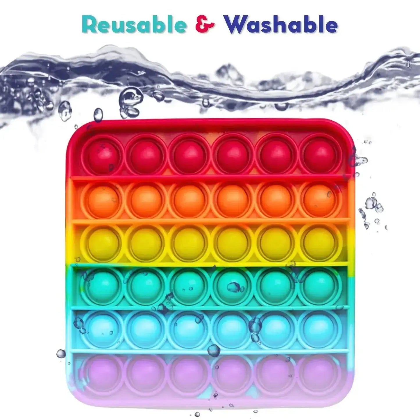 4 Extra Rainbow Fidget Mats (The Fidget Game: Sight Words) - The Fidget Games