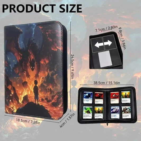 4 Pocket TCG Binder With Durable Waterproof Zipper - ToylandEU