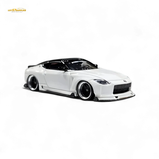 Error404 Nissan 400Z White Limited to 499 Units 1:64 Resin Model - ToylandEU
