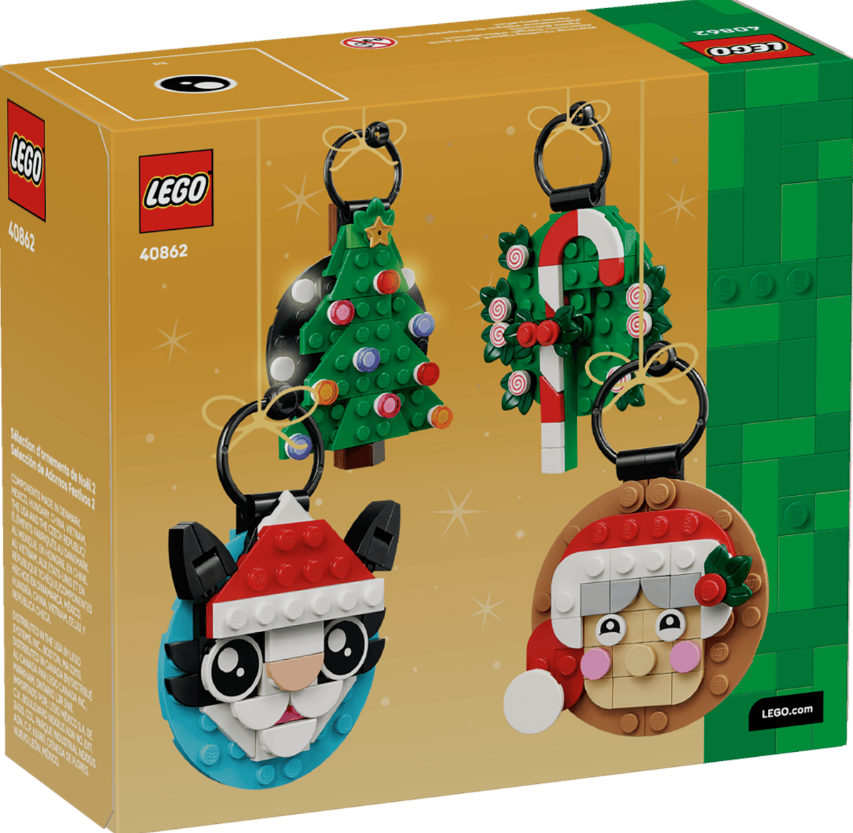 LEGO® Holiday Ornament Building Set | 179 Pieces | Ages 6 Plus | 40862
