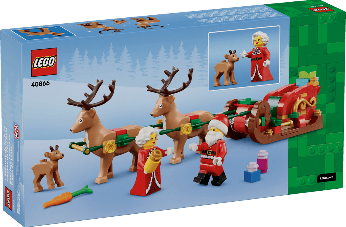 LEGO® Santa's Holiday Sleigh Adventure | 187 Pieces | Ages 9 And Up