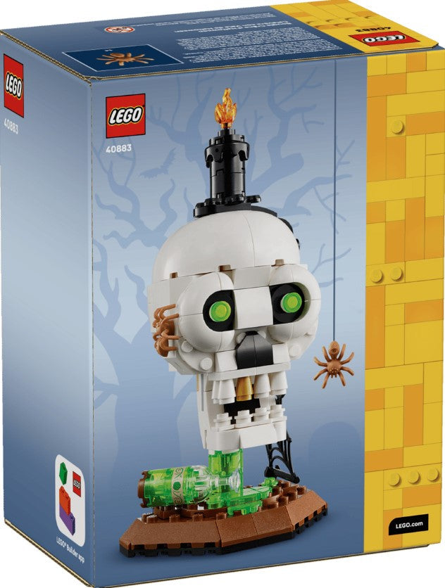 LEGO® Halloween Skull Candle Building Set | 204 Pieces | Ages 9+