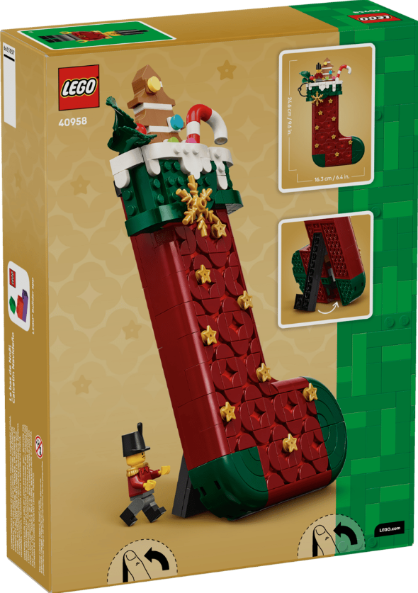 LEGO® Christmas Stocking Set | 342 Pieces | Ages 12+