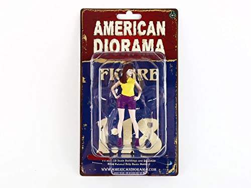Girls Night Out Cara Figurine | 1/18 Diecast Model Car | American Diorama | Girls Night Out Series