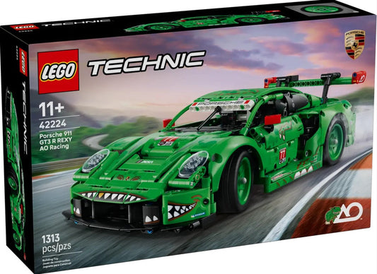 LEGO® Technic Porsche 911 GT3 R Rexy Race Car | 1313 Pieces | Ages 11+