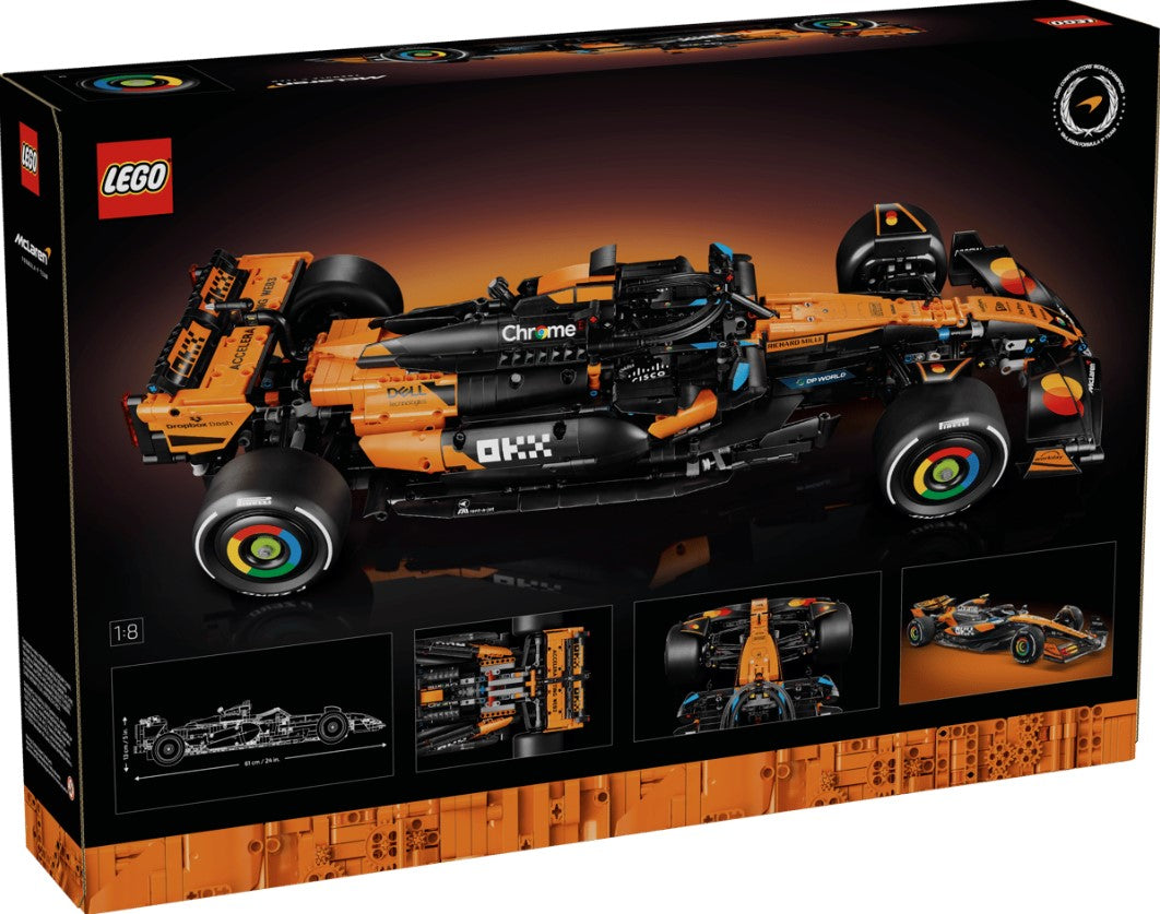LEGO® Technic McLaren MCL39 F1 Car | 1675 Pieces | Adult Model Kit