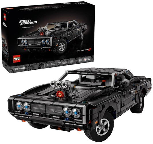 LEGO® Technic Dodge Charger R/T Car | 1516 Pieces | Fast And Furious | Ages 18+