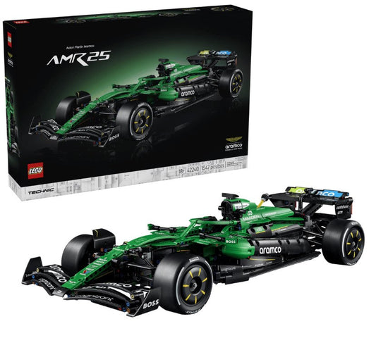 LEGO® Technic Aston Martin AMR25 F1 Car | 1547 Pieces | Ages 18+