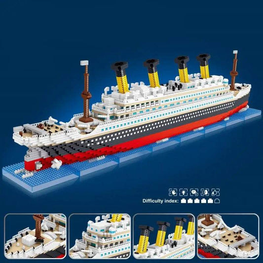 4404PCS Titanic Building Blocks Mini Assemble Toys Kits For Children - ToylandEU