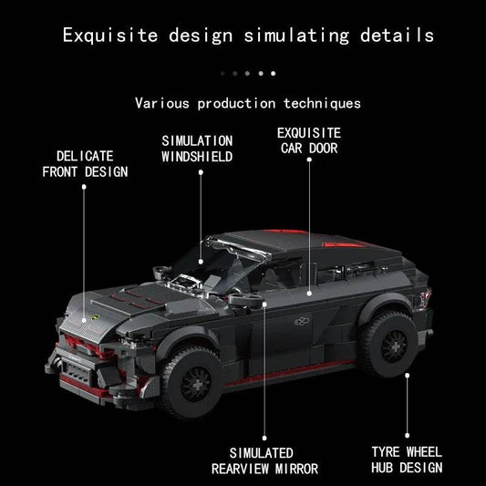 470PCS City Racing Car Building Blocks Champion Sports Car - ToylandEU