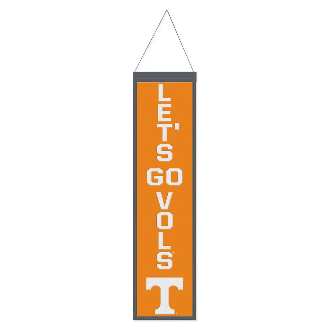 Tennessee Volunteers Banner Wool 8x32 Heritage Slogan Design