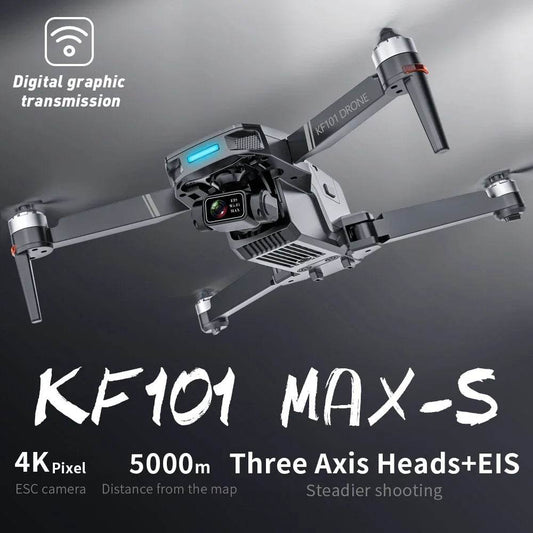 4K GPS Drone with 3-Axis Gimbal & Brushless Motor for Aerial Mastery - ToylandEU