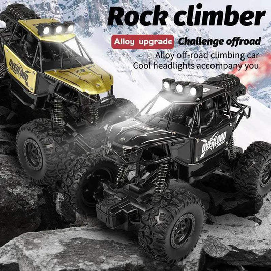 4WD RC Car With Ultra Bright LED Lights AllTerrain - ToylandEU