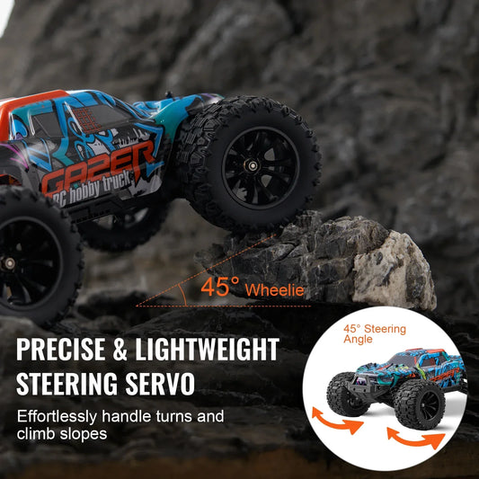 4WD RC Car with Adjustable Speed for Off-Road Adventure Play - ToylandEU