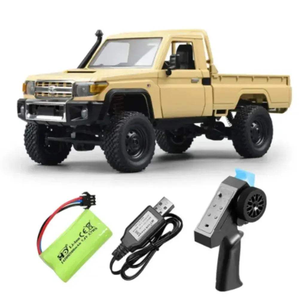 4WD RC Off Road Climbing Car With Bright LED Lights - ToylandEU
