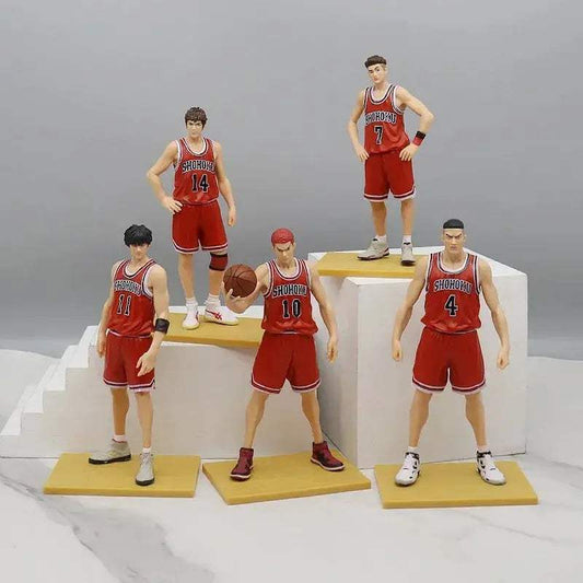 Slam Dunk Action Figures Premium Bundle 5 Pieces PVC 17cm - ToylandEU