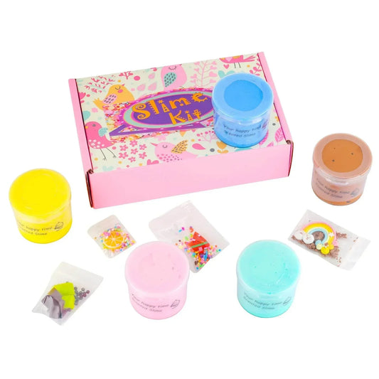5 Pack Super Soft Non-Sticky Butter Slime - Perfect for Kids' Parties! - ToylandEU