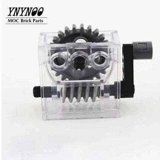 5 Sets/Lot High-Tech Parts 2x4x3 1/3 Gearbox 6588 / 32239 Technical Worm Gears 4716 Brick Parts Set Assembles Particles Toys - ToylandEU