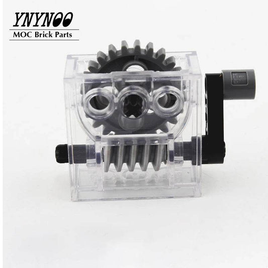 5 Sets/Lot High-Tech Parts 2x4x3 1/3 Gearbox 6588 / 32239 Technical Worm Gears 4716 Brick Parts Set Assembles Particles Toys - ToylandEU