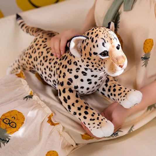 50cm White Tiger Plush Toy, Soft Stuffed Animal Cushion, PP Cotton Filling, Unisex Home Decor Gift For Kids - ToylandEU