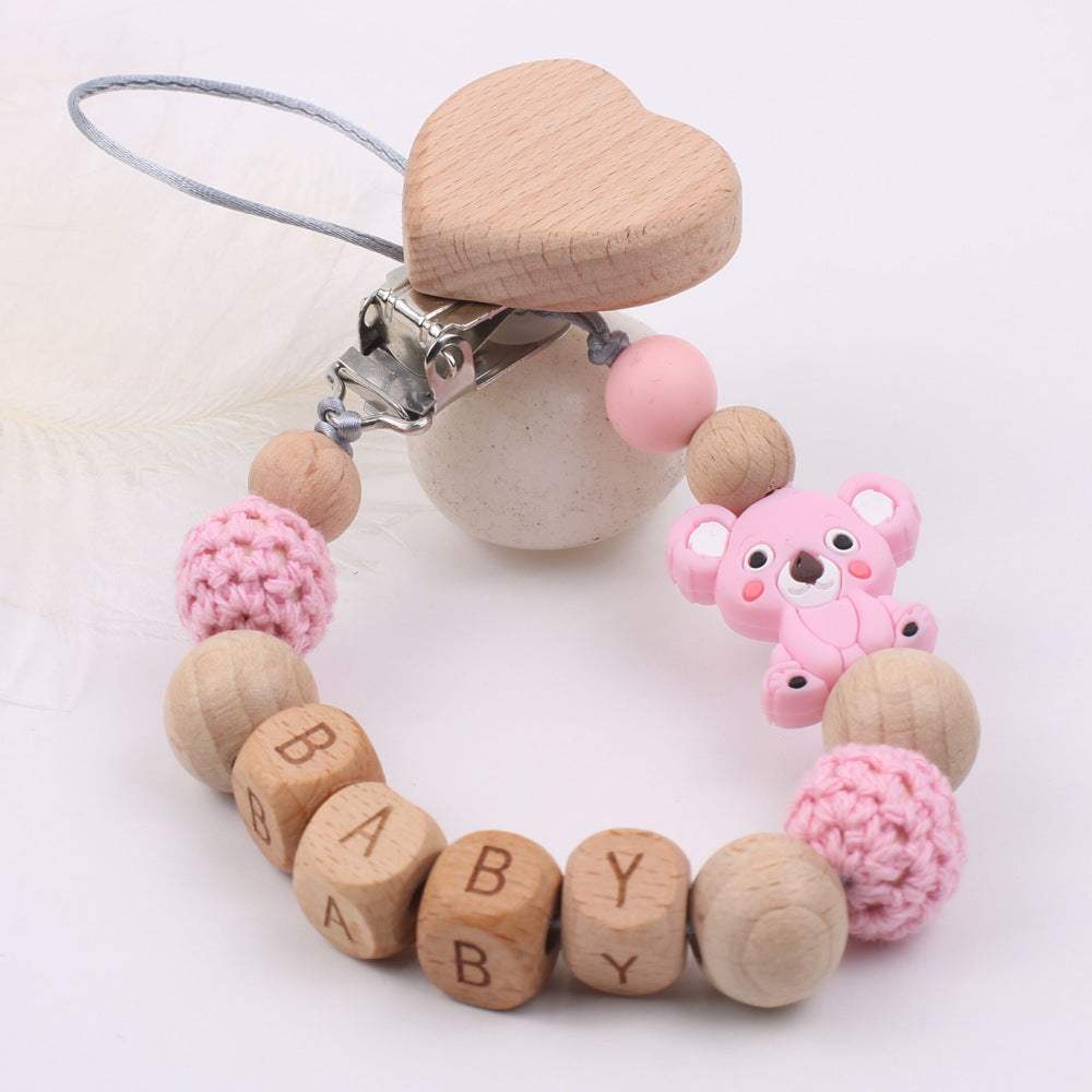 Beech Wood Koala Pacifier Chain | 31 cm
