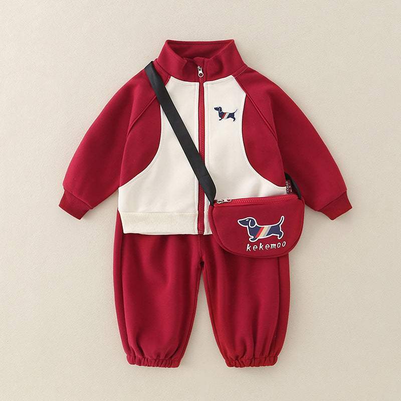 Kids' Baseball Uniform Sportswear Set | Long Sleeve