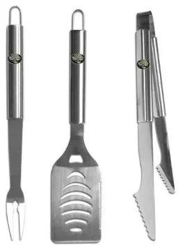 Jacksonville Jaguars Utensil Set Grilling BBQ Stainless Steel 3 Piece