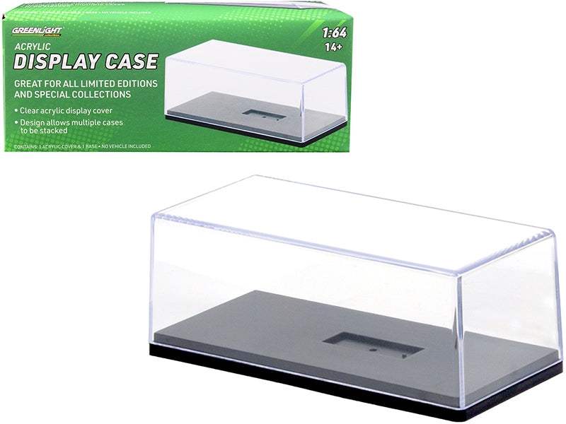 Collectible Acrylic Display Show Case with Black | 1/64 Display Case | Greenlight | Limited Edition