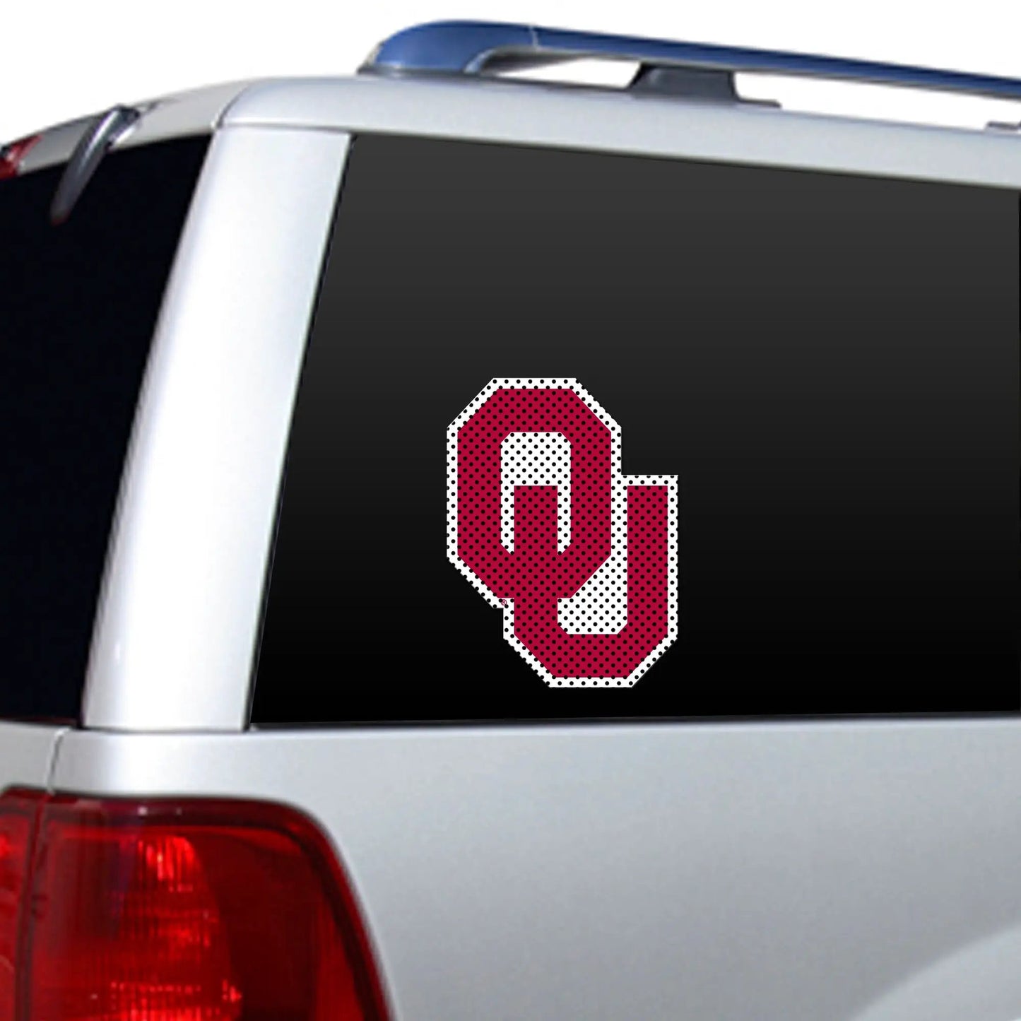 Oklahoma Sooners Window Film 12 Inch Die Cut