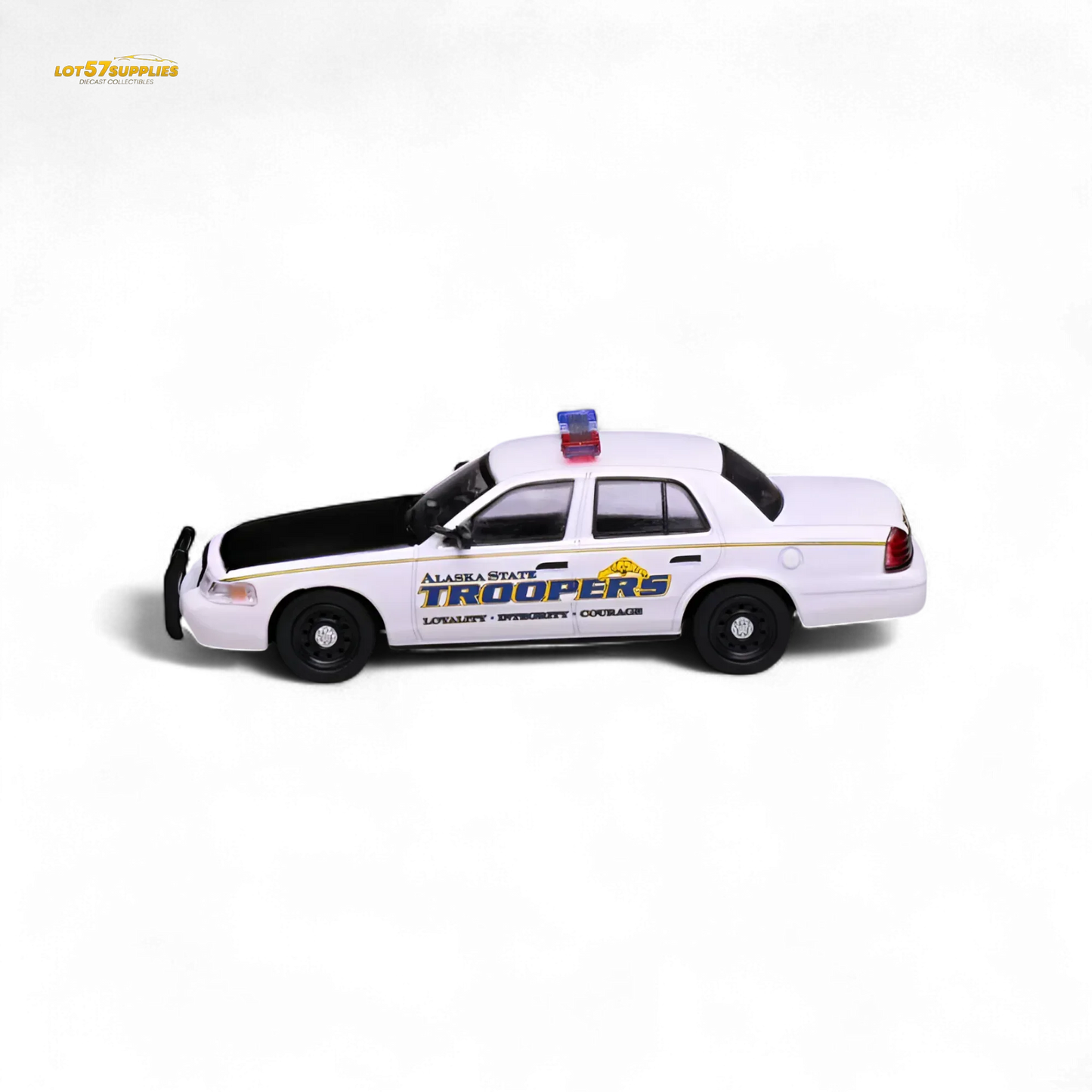 596 Ford Crown Victoria Alaska State Troopers 1:64 - ToylandEU
