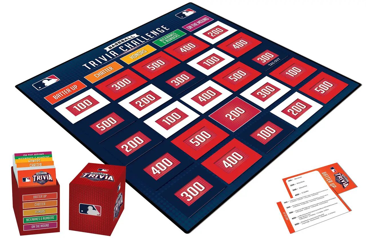 MLB Baseball Trivia Game
