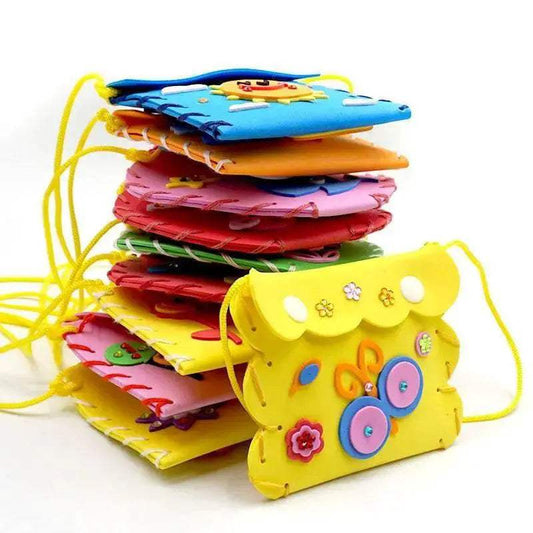 5PCS Sew Your Own Purses Kit for Kids Beginners - ToylandEU™