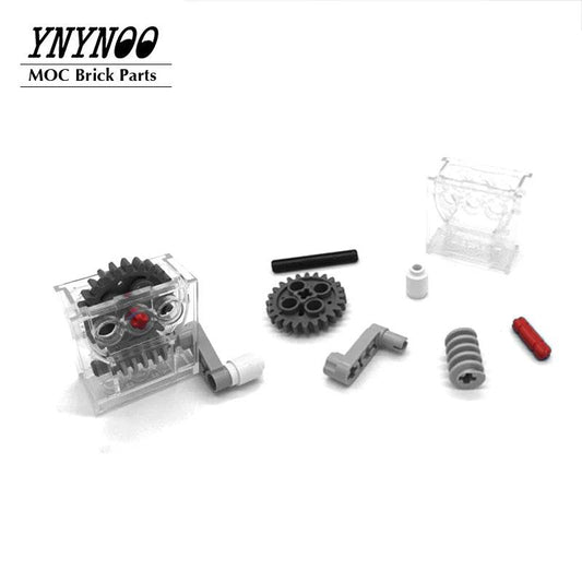 5Sets High-Tech Gearbox Parts Worm Gears Set MOC Kit Building Bricks MOC - ToylandEU