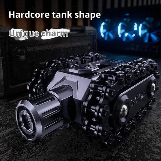 Mechanical Rotating Metal Tank Fidget Toy | Decompression