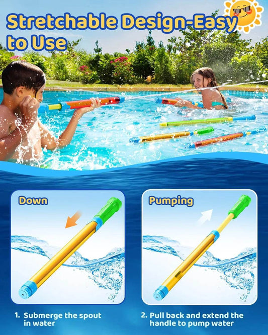 6/12/18 Pcs 16.5 Inch Water Gun Super Soaker Blaster Toys - ToylandEU